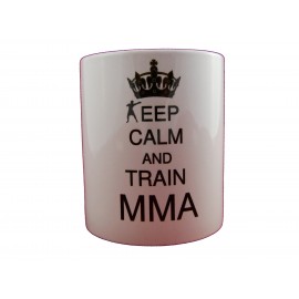 Mug keep calm and train MMA