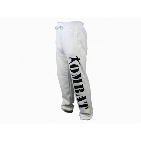 Pantalon de jogging blanc Kombat