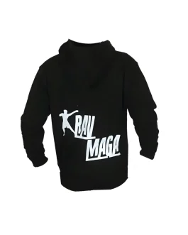 Veste Sweat-Shirt noir Krav Maga (enfant)